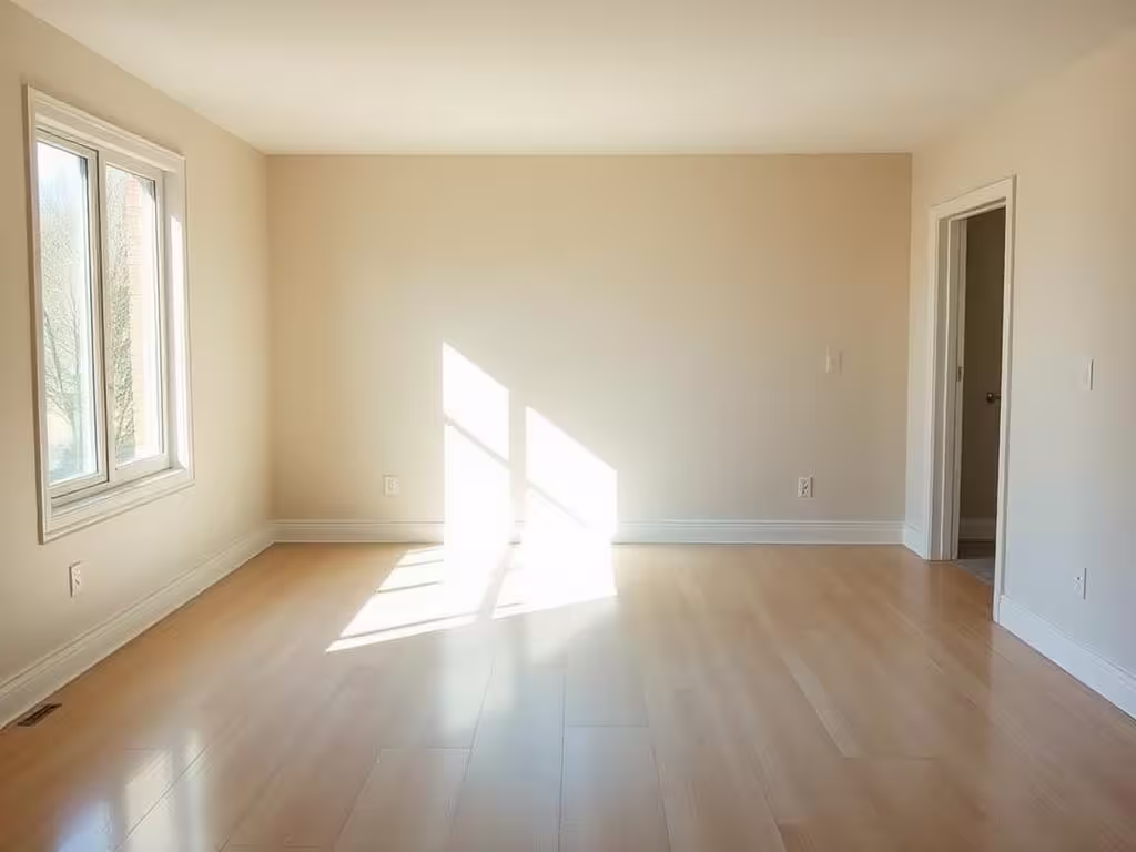 Logement vide et propre après déménagement