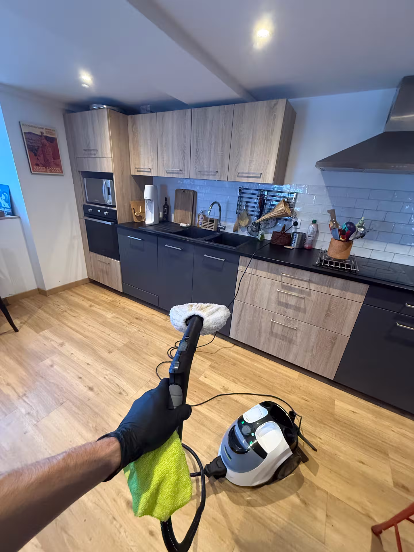 Nettoyage professionnel cuisine chalet montagne